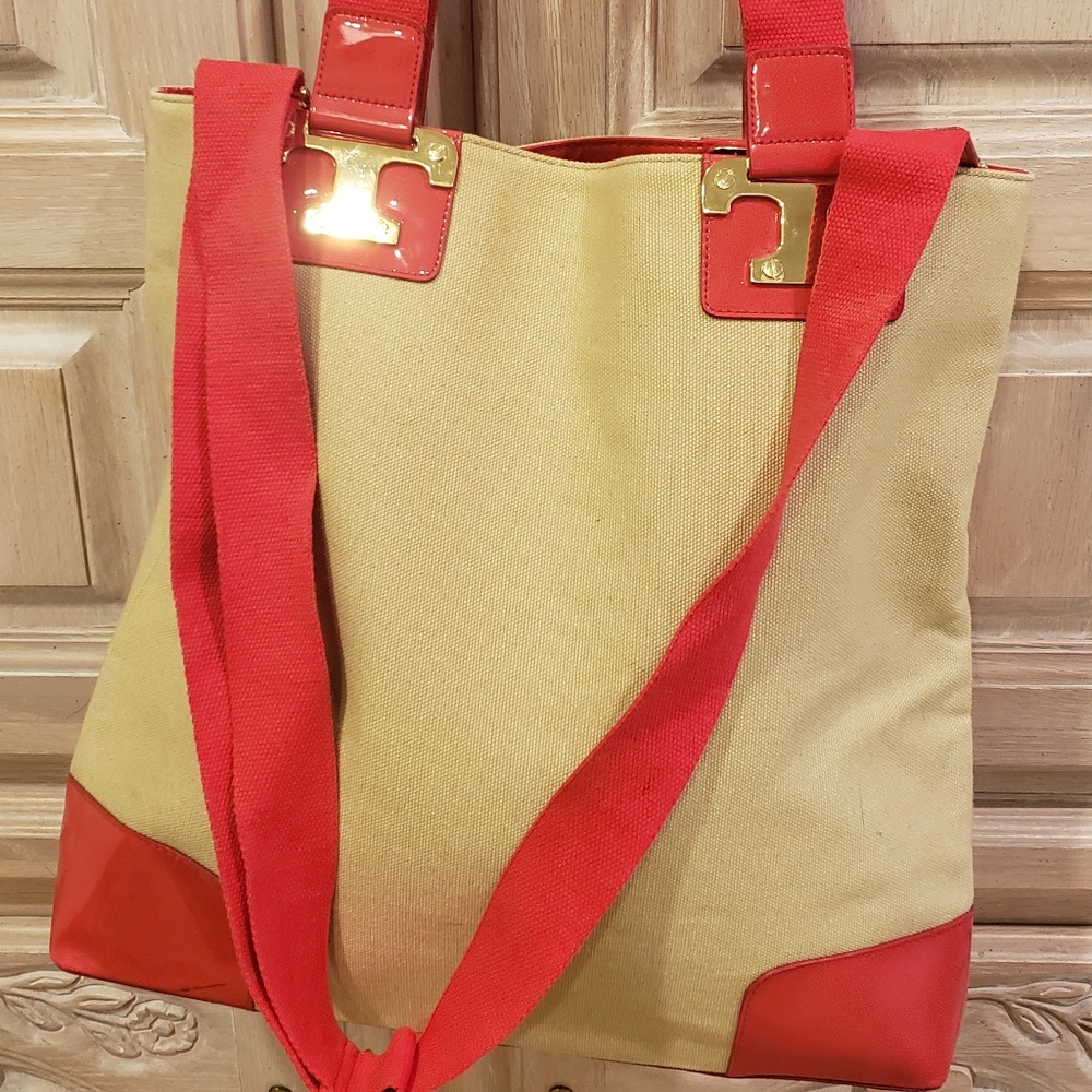 Tory Burch canvas tote